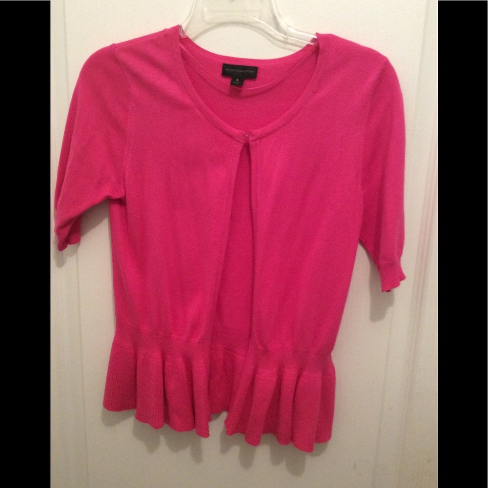 Pretty pink cardigan